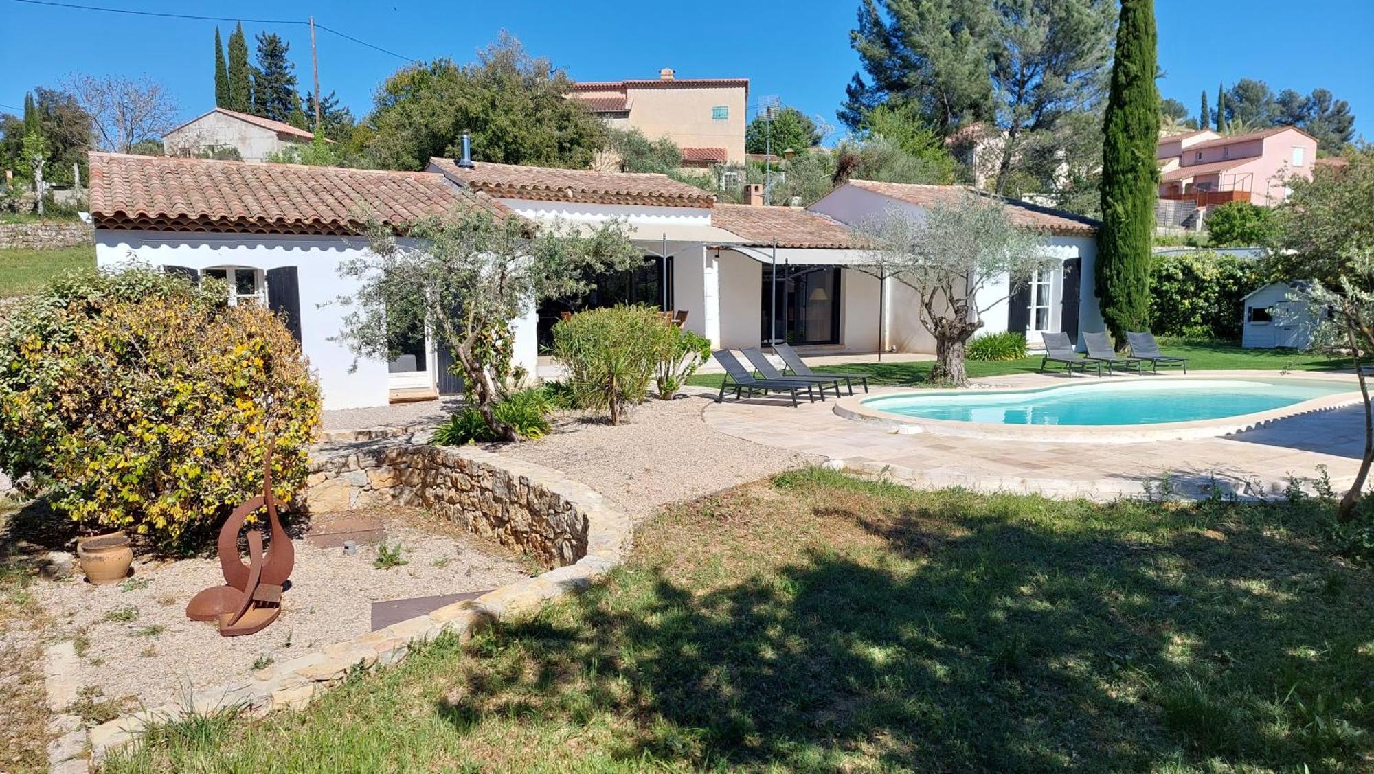 L'Opaline Villa Lorgues Exteriör bild